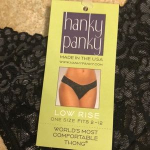 Hanky Panky Intimates & Sleepwear - Hanky panky low rise thong Hanky Panky Intimates & Sleepwear - Hanky panky low rise thong